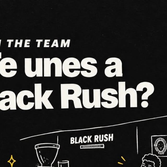 Publicación: ¿Te unes a Black Rush? buscamos barista