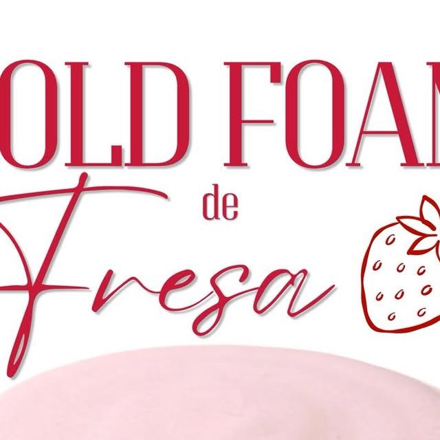 Anuncio del regreso del Cold Foam de Fresa